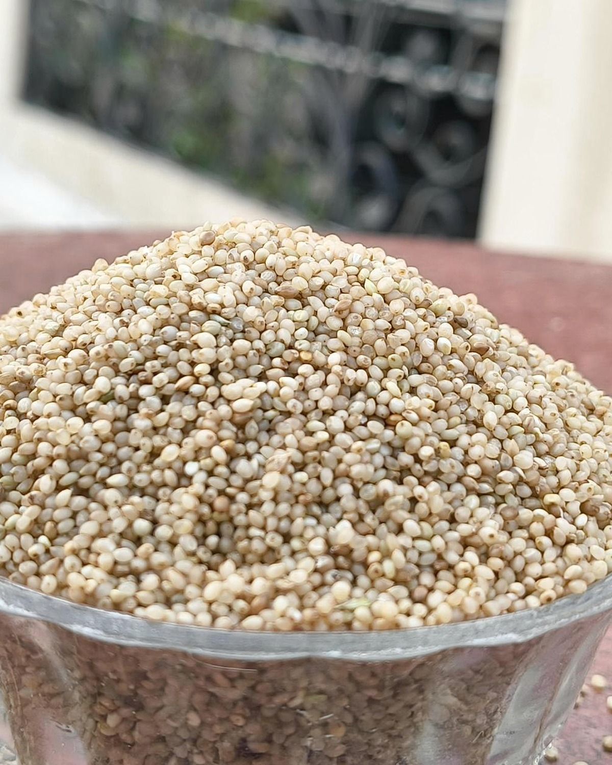 Little Millet Samai in studio bowl